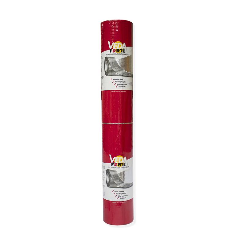 VEDAFORTE FITA ALUMINIZADA AUTOADESIVA 90 CM X 10 ML