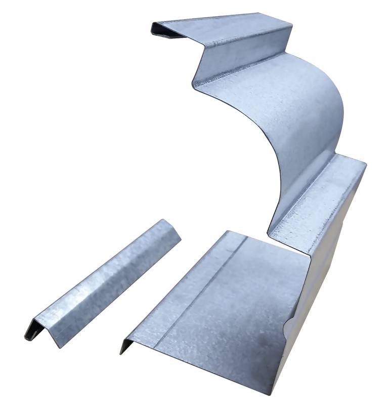 UNIAO DE CALHA MOLDURA CORTE 28 GALVALUME