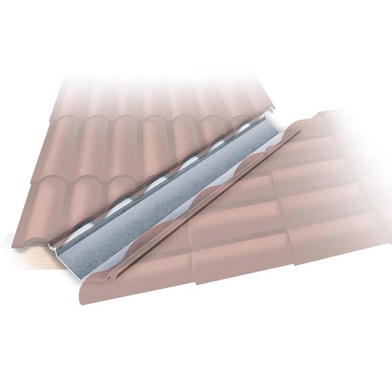 CALHA AGUA FURTADA CORTE 33 2MT GALVALUME